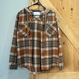 Wallflower brand women’s flannel